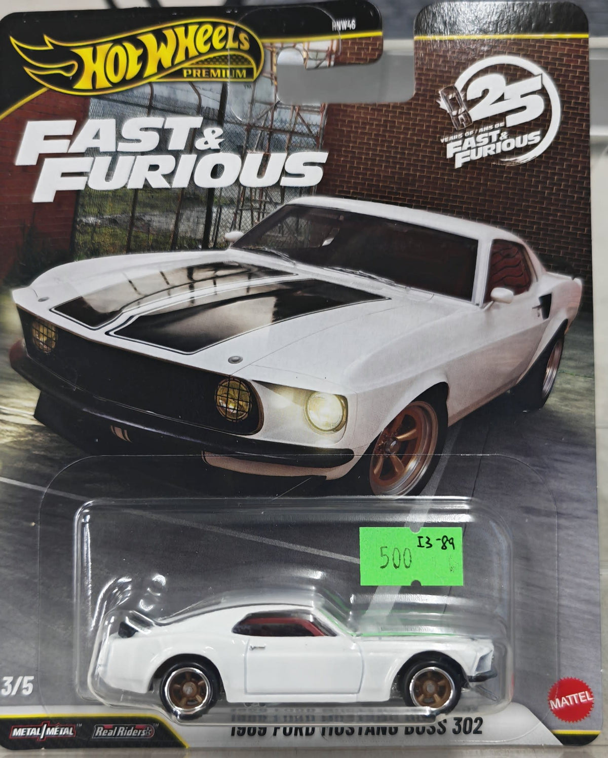 2026 Hot Wheels Fast & Furious 1969 Ford Mustang Boss 302 #3/5
