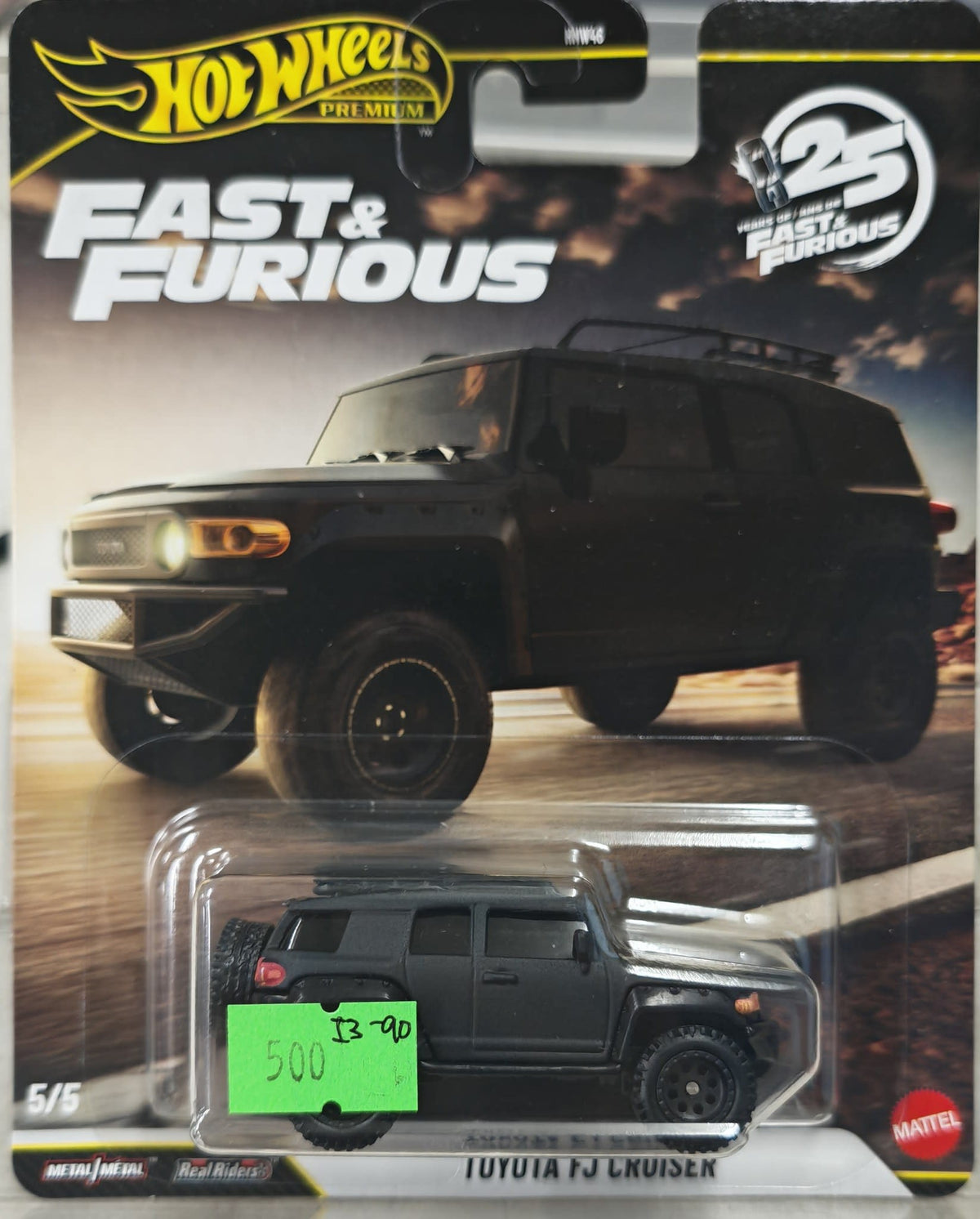 Hot Wheels Fast & Furious Toyota FJ Cruiser #5/5