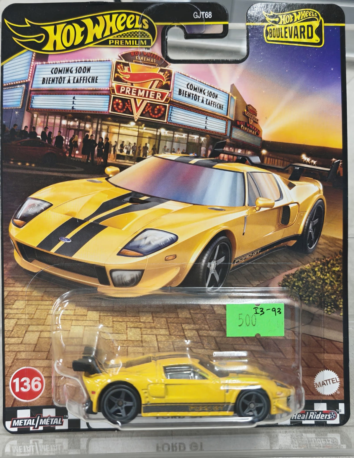 Hot Wheels Hot Wheels Premium Boulevard Ford GT #136