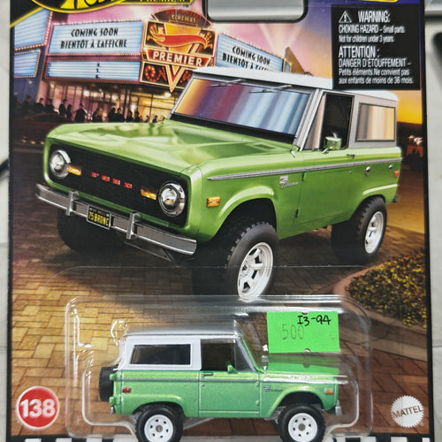 2024 Hot Wheels Hot Wheels Premium Boulevard Ford Bronco #138