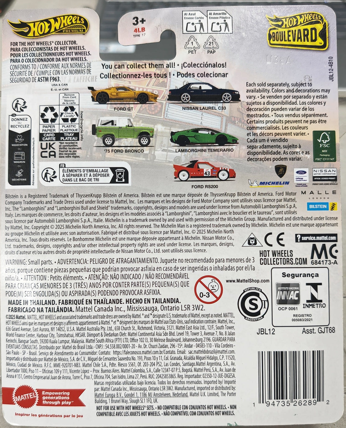 2024 Hot Wheels Hot Wheels Premium Boulevard Ford Bronco #138 - view 2