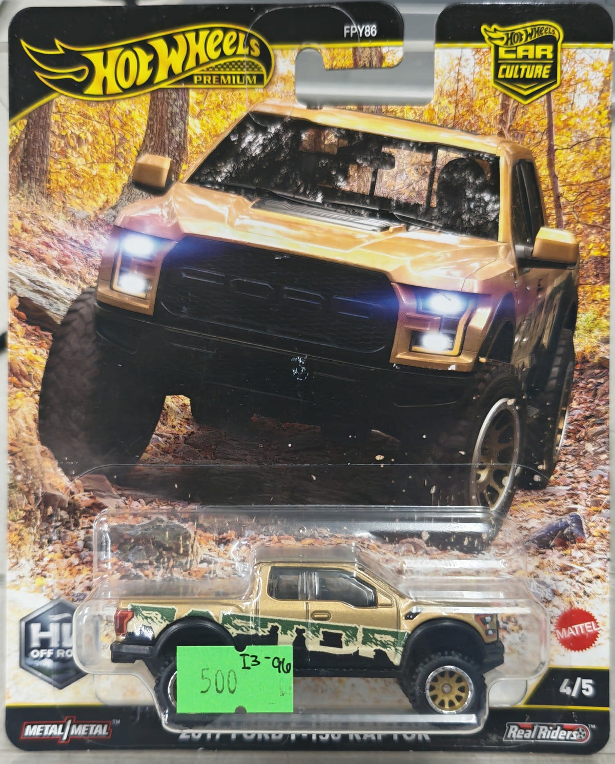 2017 Hot Wheels Car Culture - HW Off Road 2017 Ford F-150 Raptor #4/5