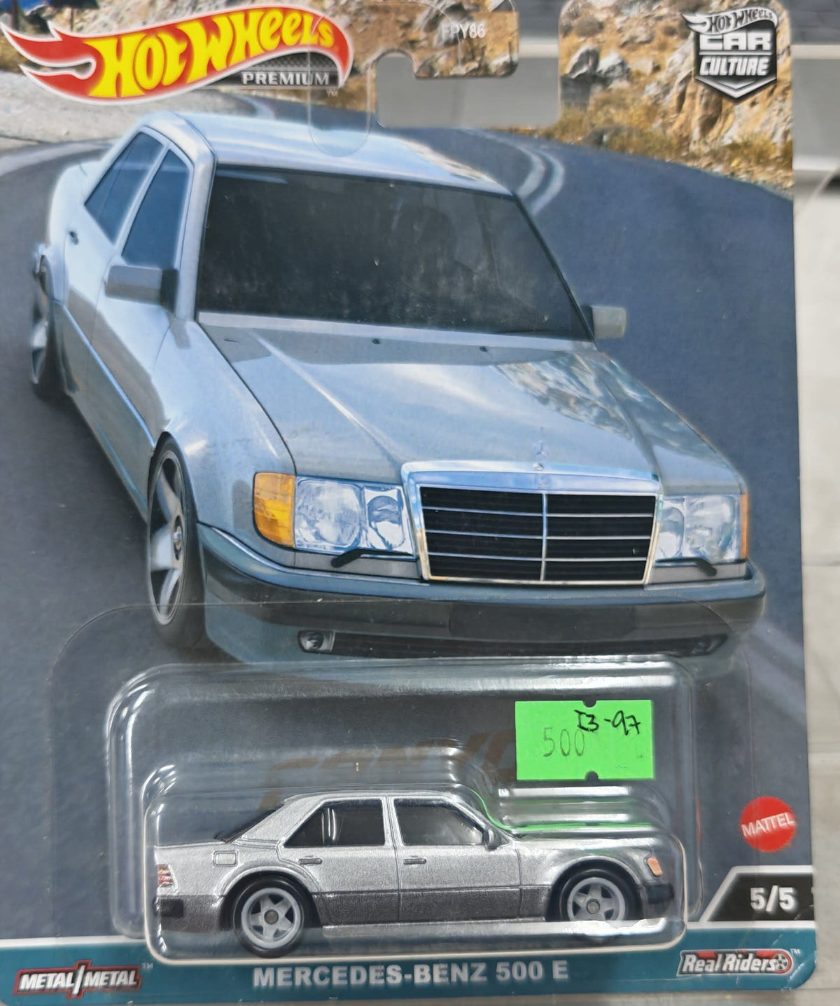 Hot Wheels Car Culture Mercedes-Benz 500 E #5/5