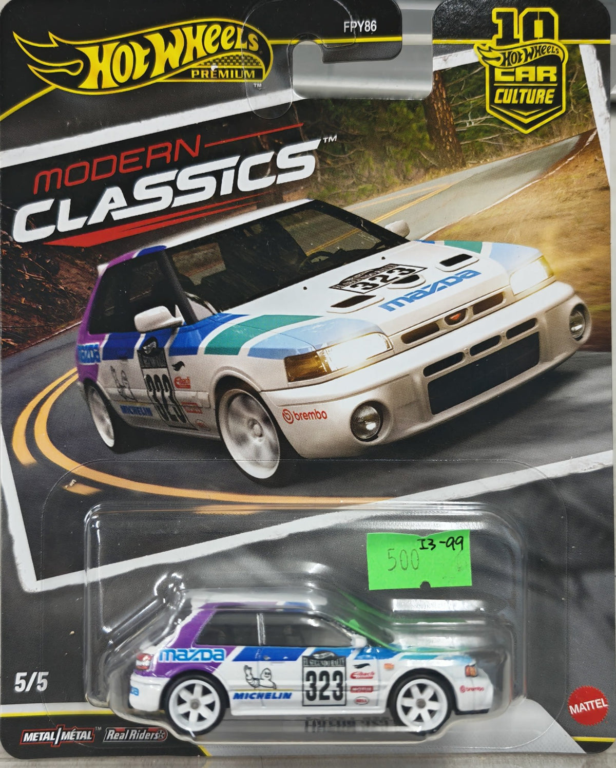 Hot Wheels Car Culture Modern Classics Mazda 323 #5/5