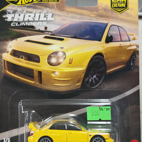 Hot Wheels Car Culture - Thrill Climbers Subaru Impreza WRX STI #1/5