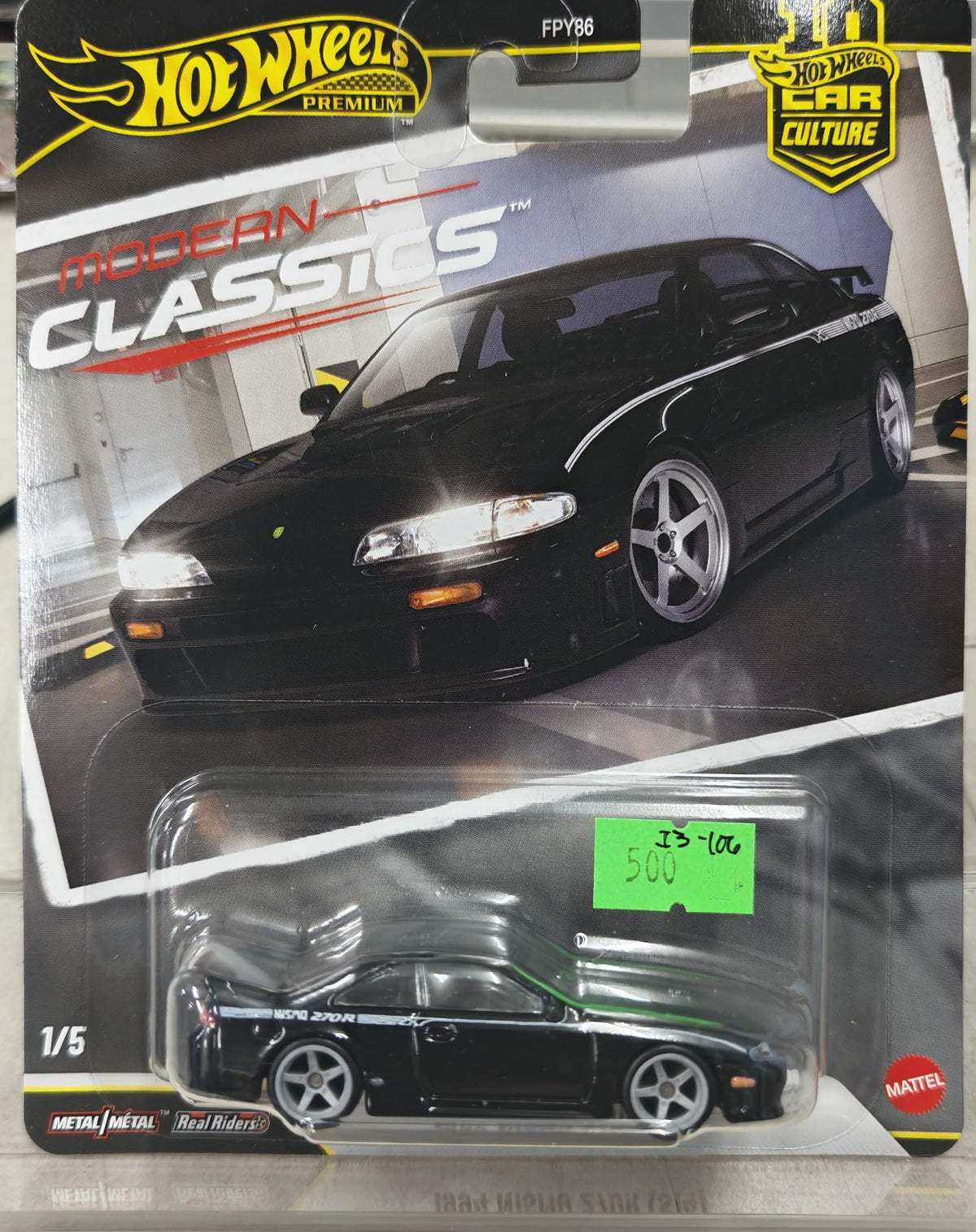 Hot Wheels Car Culture Modern Classics Nissan Silvia S14 (Nismo 270R)