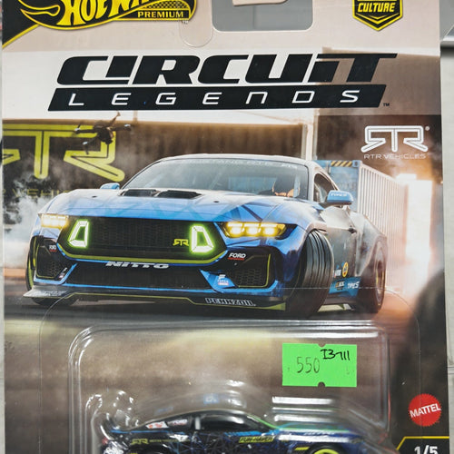2024 Hot Wheels Car Culture Circuit Legends 2024 Ford Mustang RTR (Spec 5-FD) #1/5