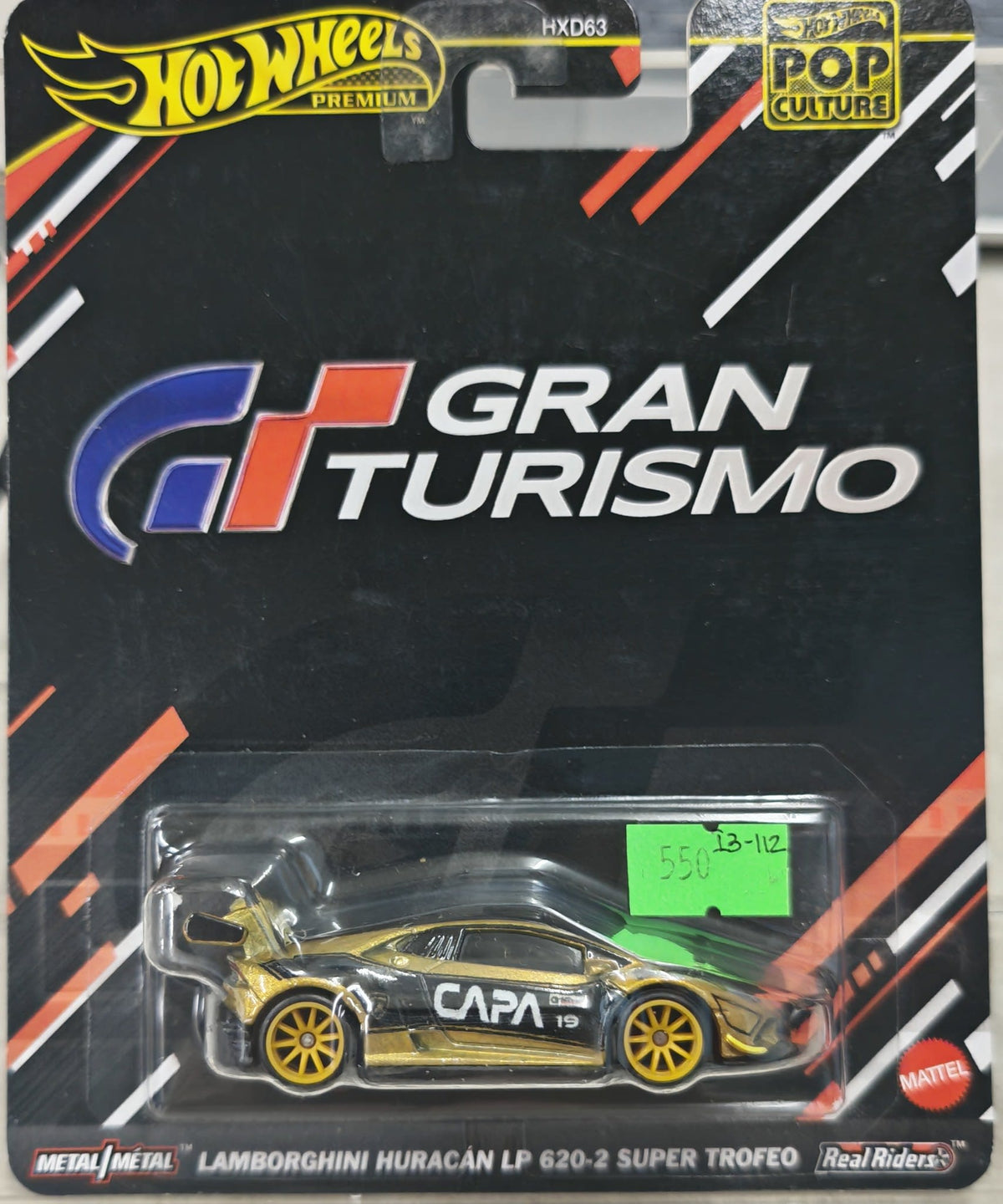 Hot Wheels Pop Culture Lamborghini Huracán LP 620-2 Super Trofeo #HXD63