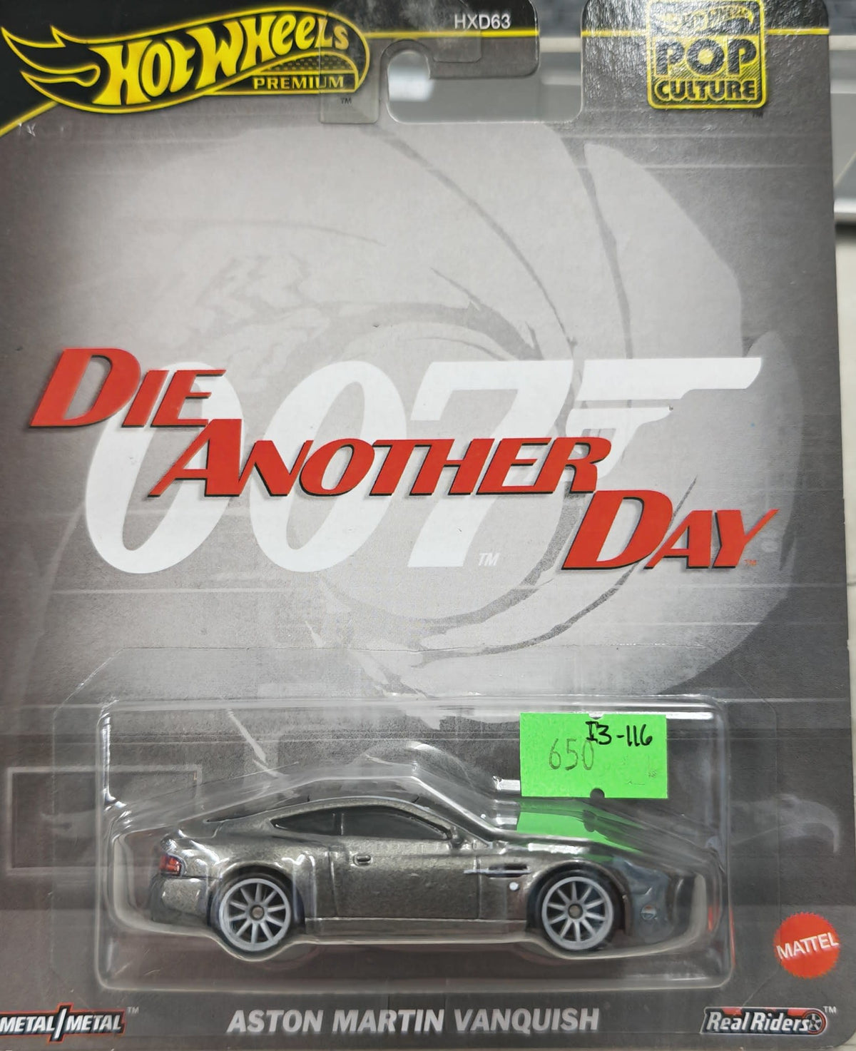 Hot Wheels Hot Wheels Premium Pop Culture Aston Martin Vanquish