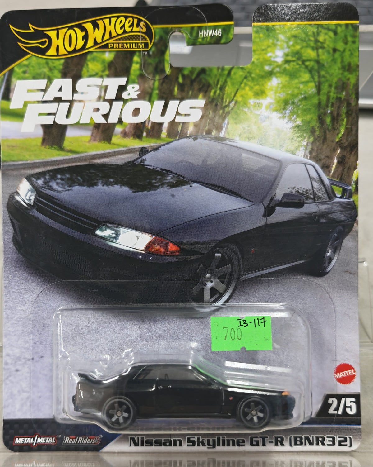Hot Wheels Fast & Furious Nissan Skyline GT-R (BNR32) #2/5