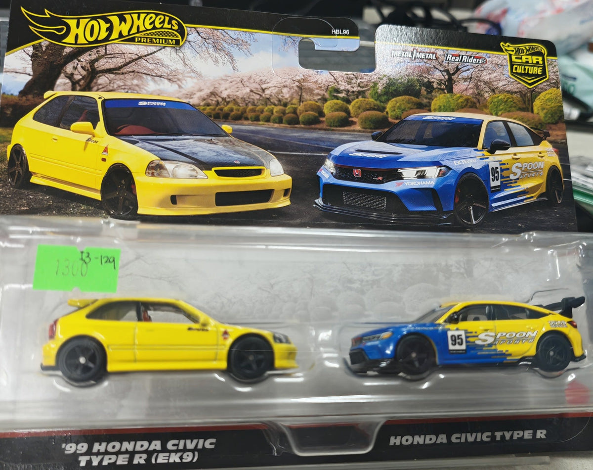 2023 Hot Wheels Car Culture '99 Honda Civic Type R (EK9) & Honda Civic Type R