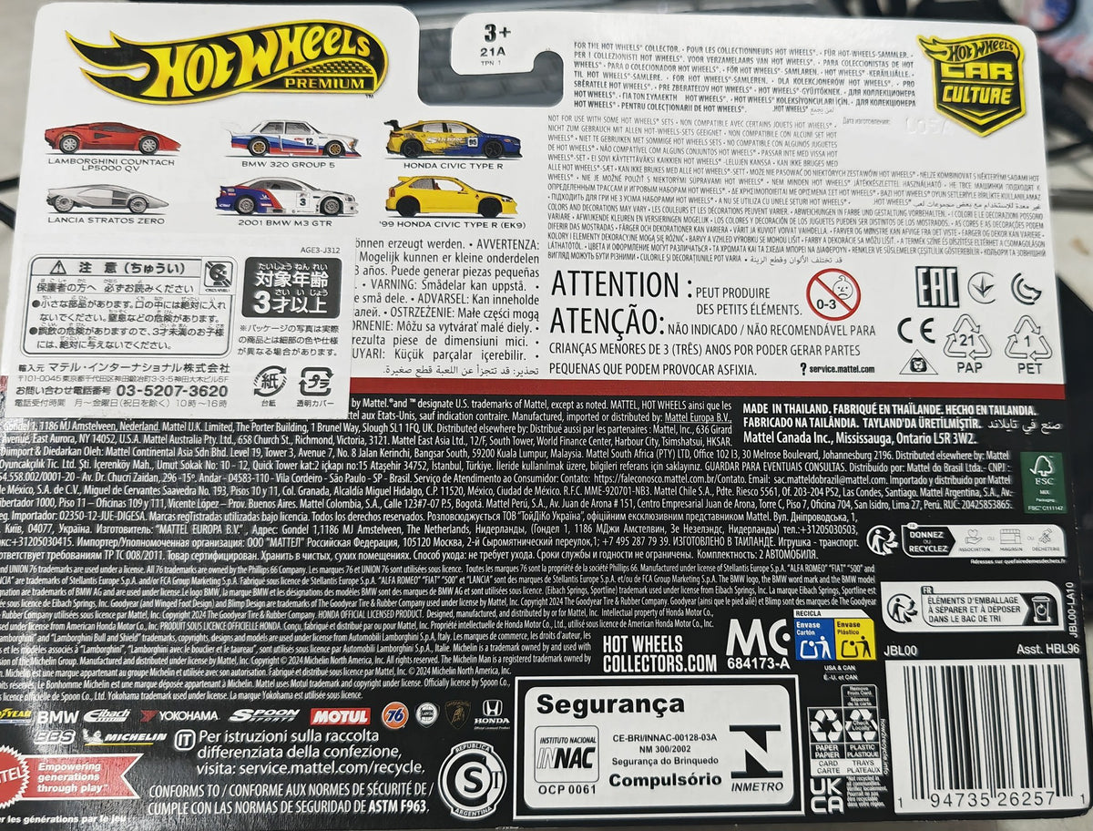 2023 Hot Wheels Car Culture '99 Honda Civic Type R (EK9) & Honda Civic Type R - view 2