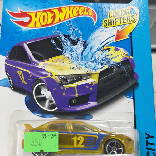 Hot Wheels Color Shifters Mitsubishi Lancer Evolution X #19/48