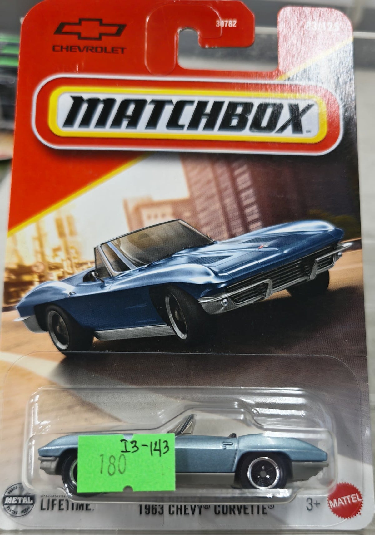 2021 Matchbox Lifetime 1963 Chevy Corvette