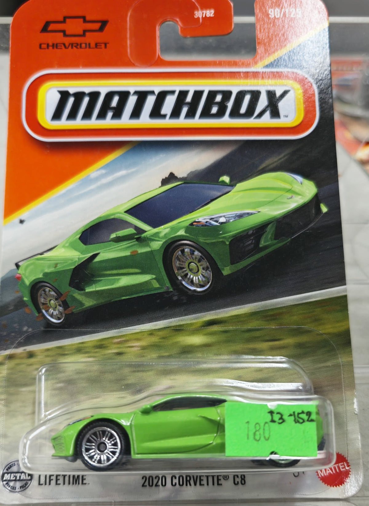 2020 Matchbox Lifetime 2020 Corvette C8 #90/125