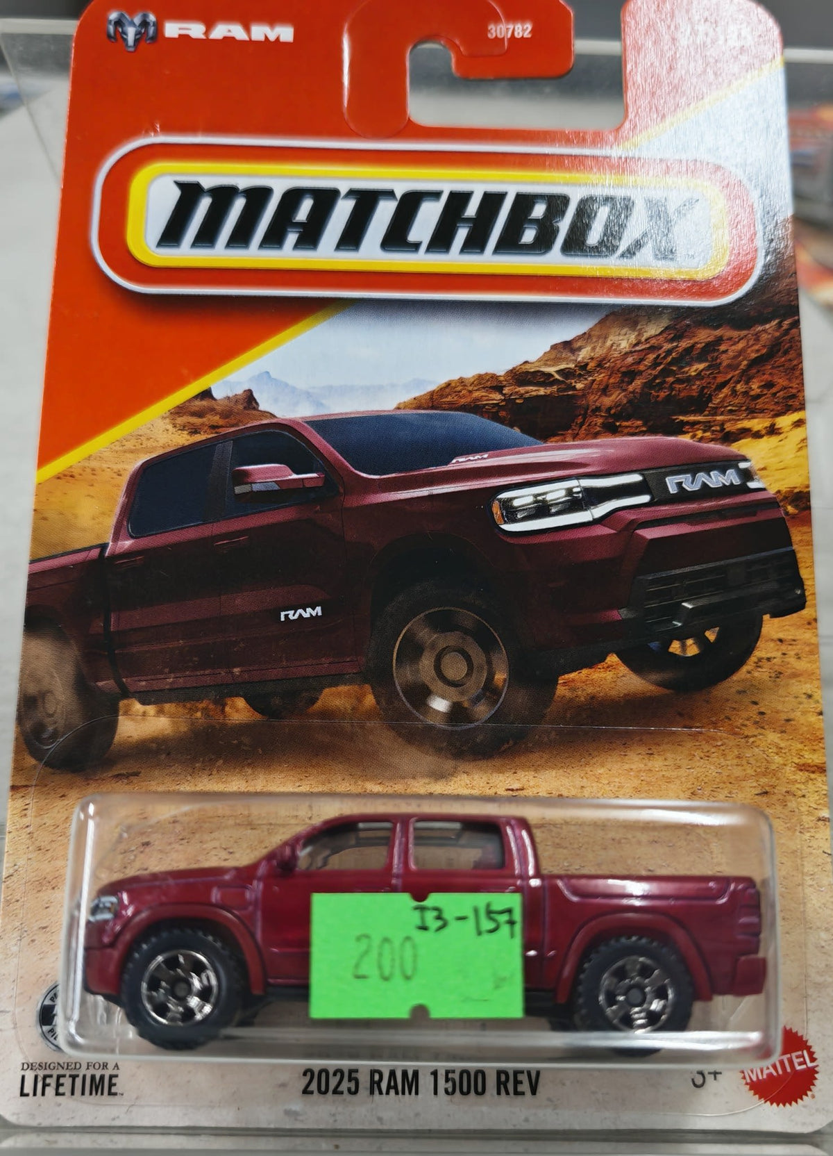 2025 Matchbox RAM 2025 RAM 1500 REV
