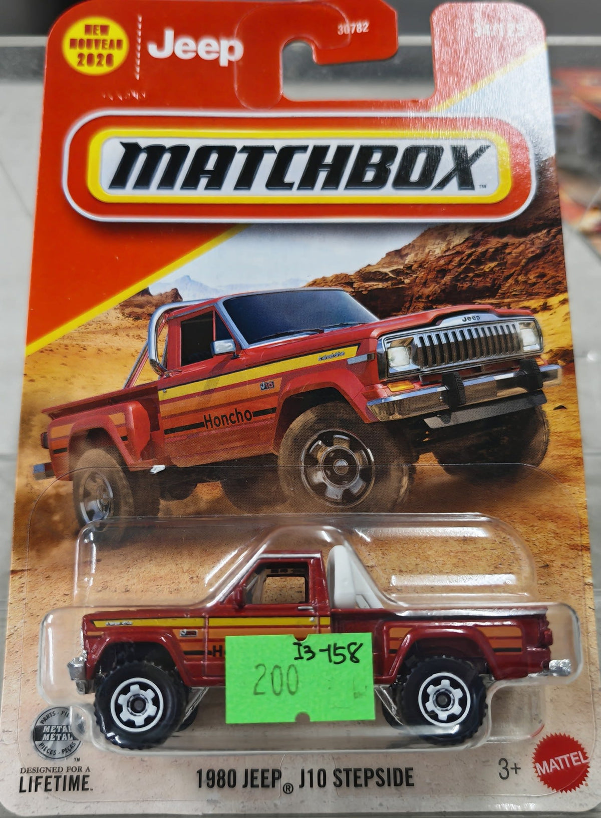 2020 Matchbox Jeep 1980 Jeep J10 Stepside