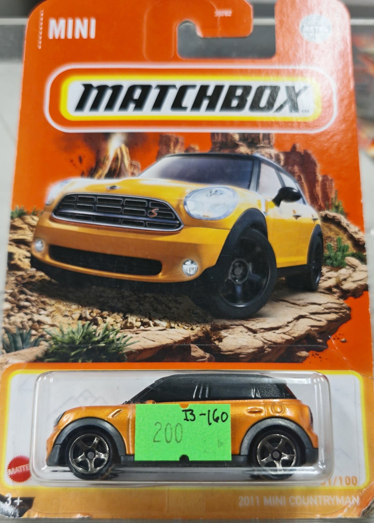 2011 Matchbox MBX 2011 Mini Countryman #91/100