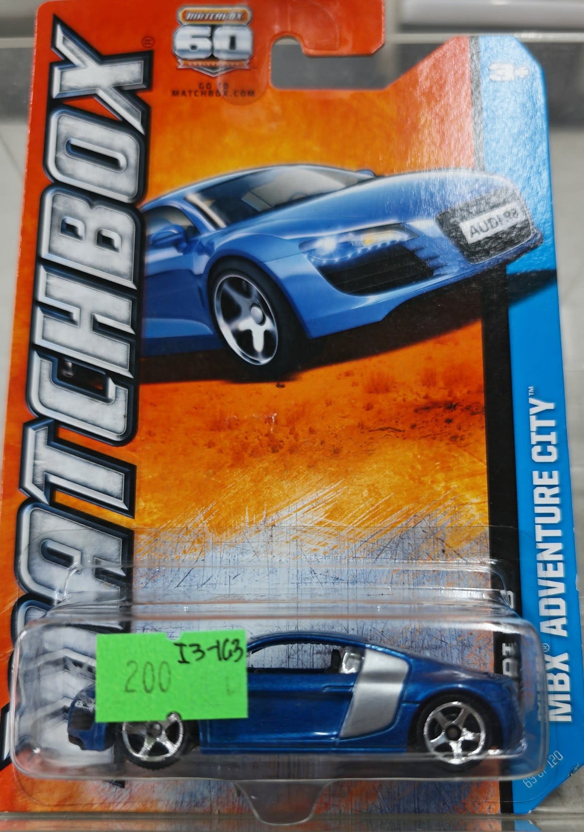 2013 Matchbox MBX Adventure City Audi R8 #65