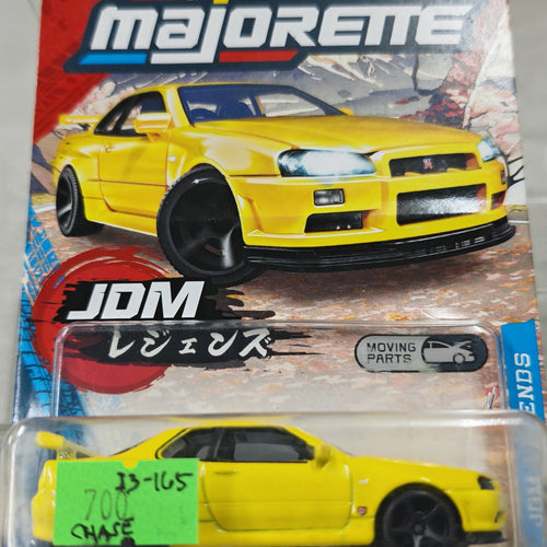 Majorette JDM Legends Nissan Skyline GT-R (R34)
