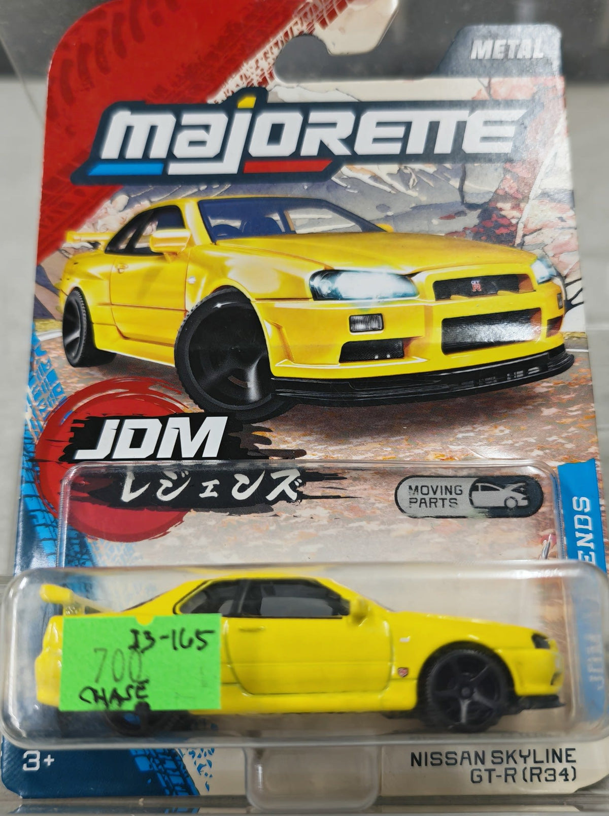 Majorette JDM Legends Nissan Skyline GT-R (R34)