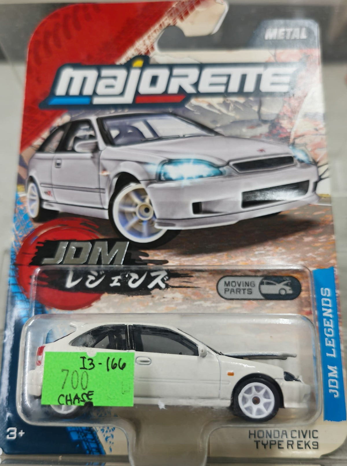 Majorette JDM Legends Honda Civic Type R EK9