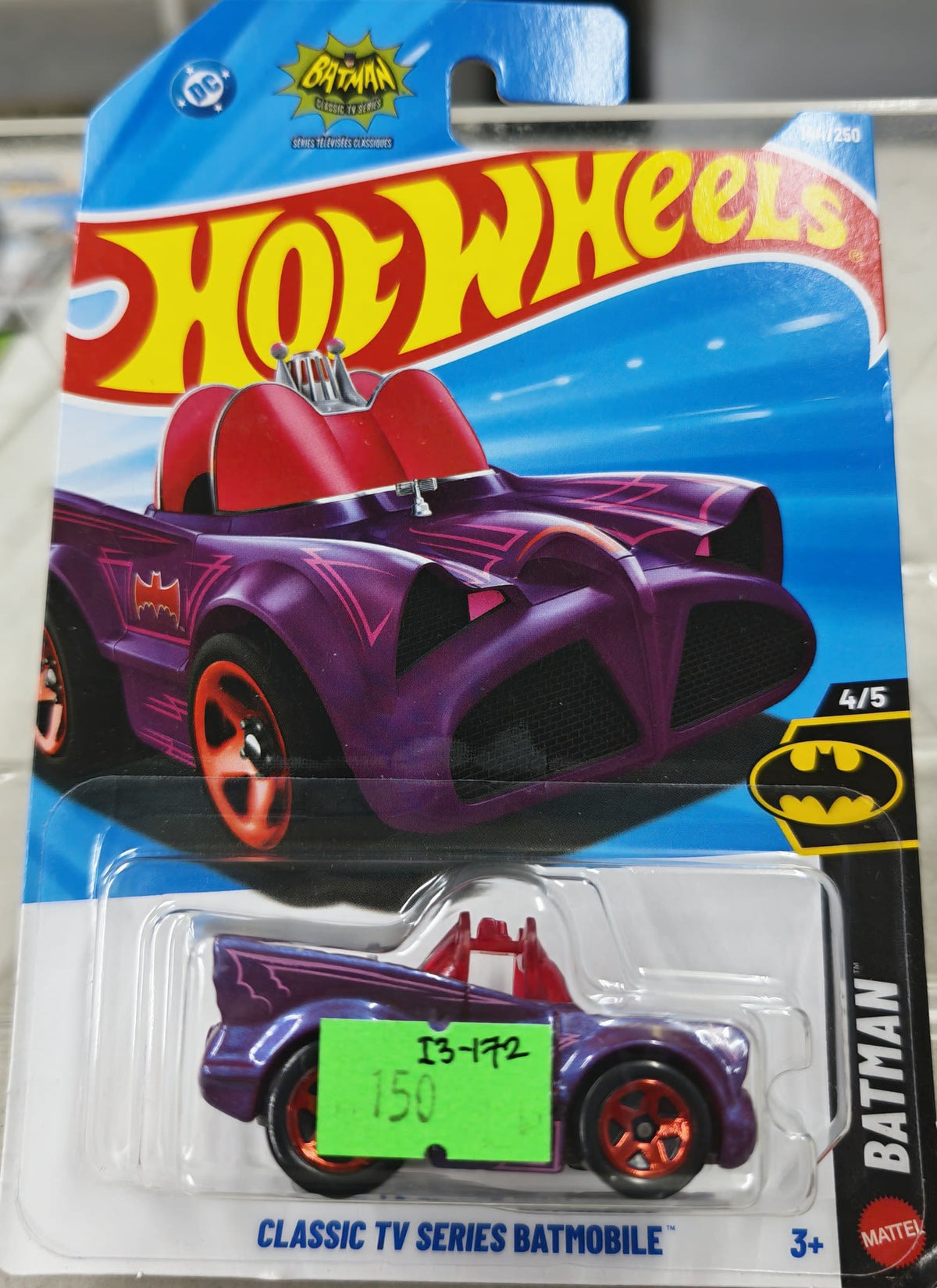 2024 Hot Wheels Batman Classic TV Series Batmobile #4/5