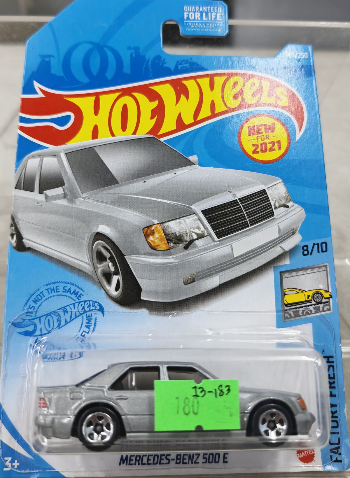2021 Hot Wheels Factory Fresh Mercedes-Benz 500 E #145/250