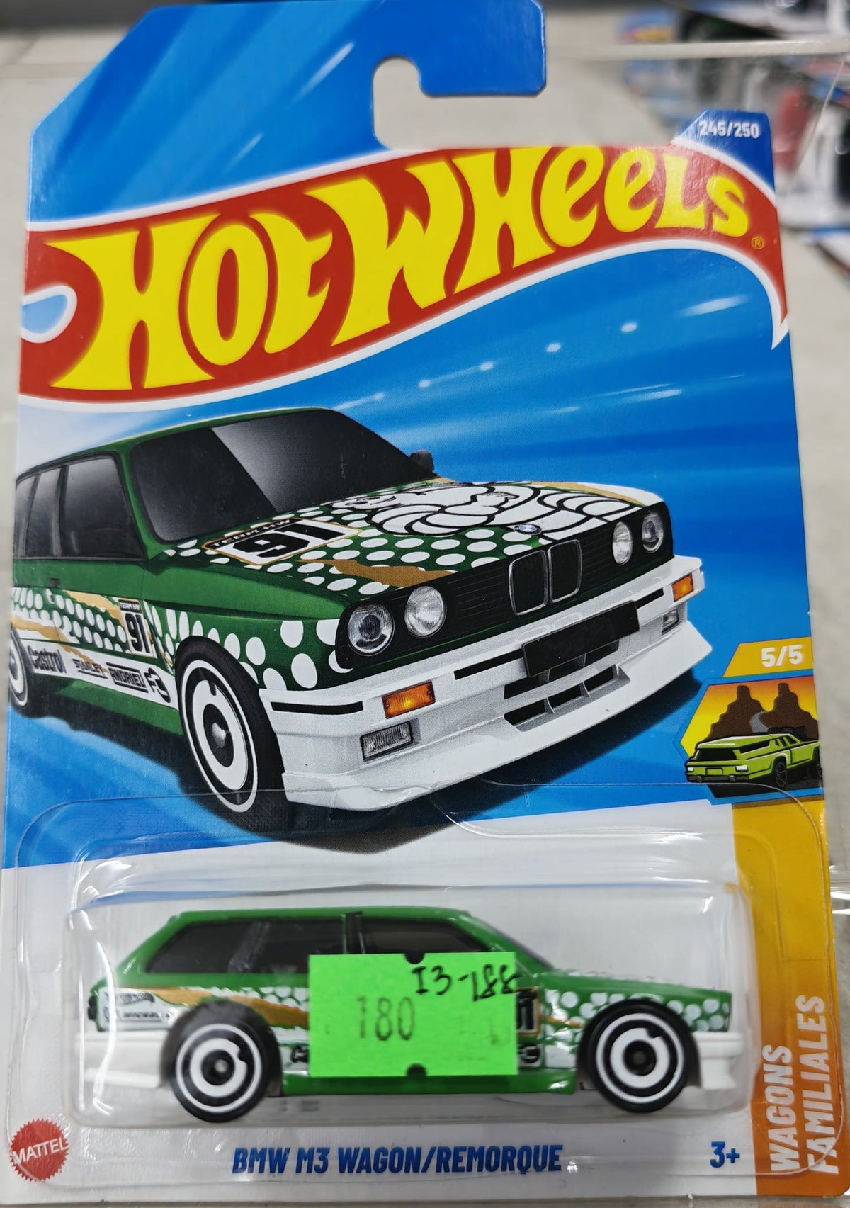 2024 Hot Wheels Wagons Familiales BMW M3 Wagon #245/250