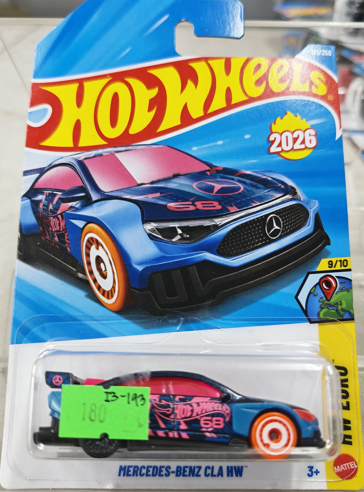2026 Hot Wheels HW Euro Mercedes-Benz CLA HW #161/250