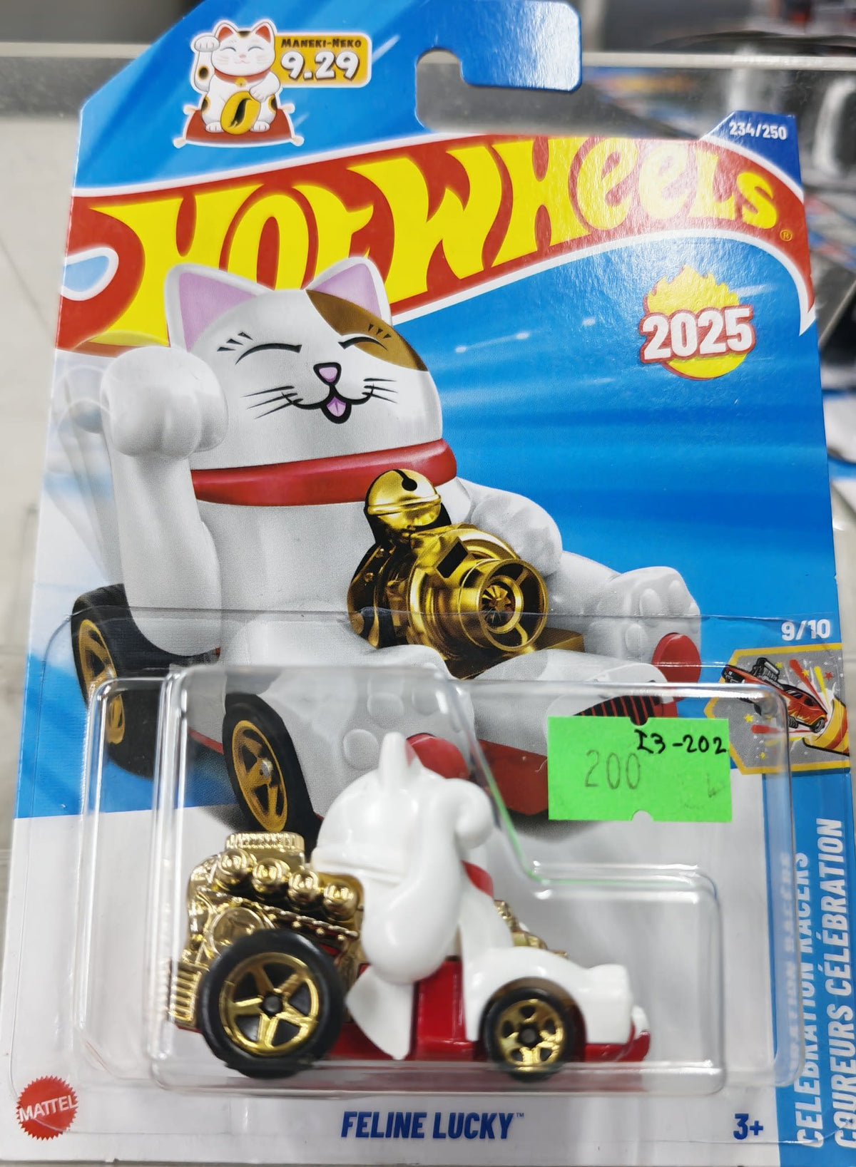 2025 Hot Wheels Celebration Racers Feline Lucky #9/10