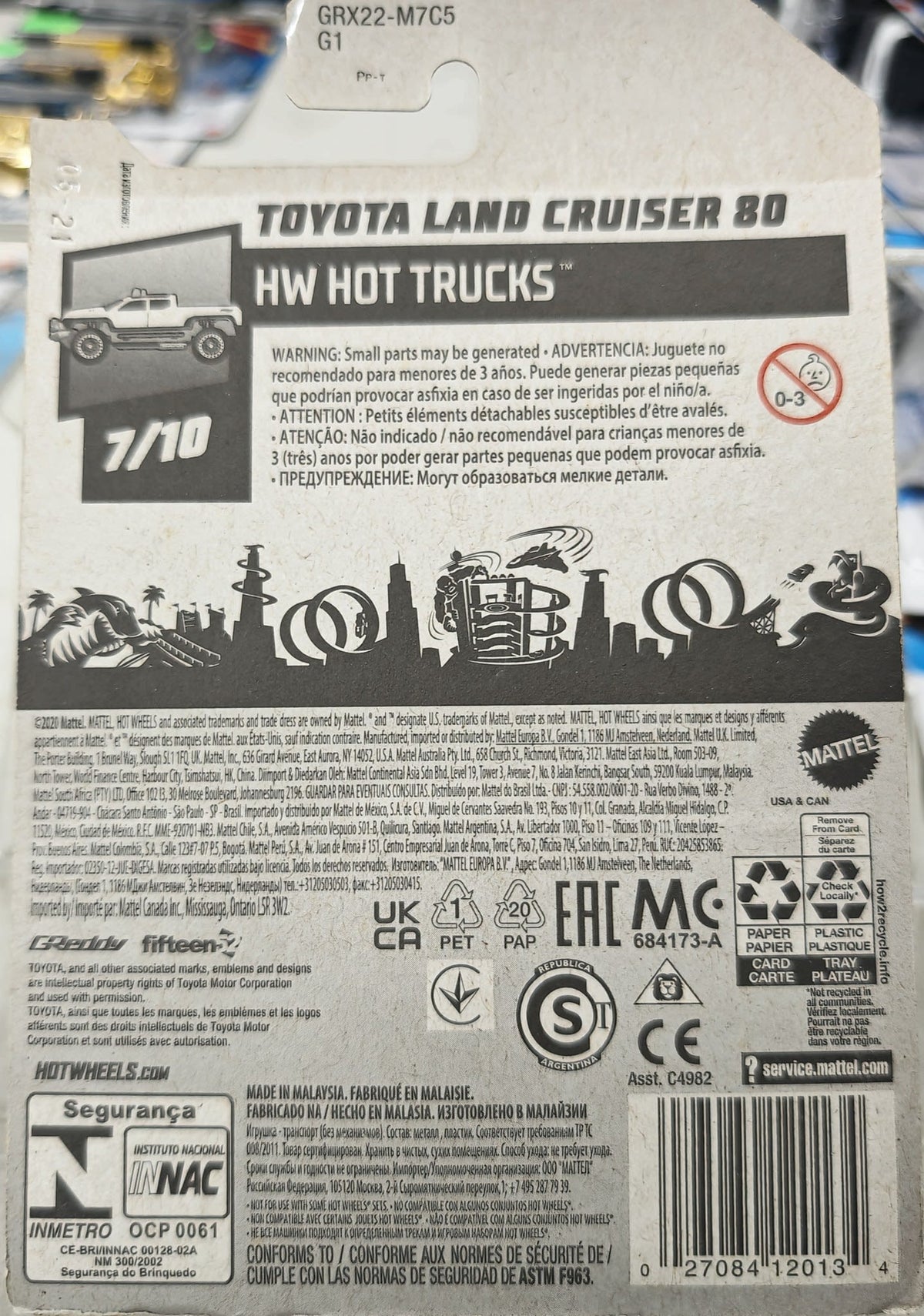Hot Wheels Toyota Land Cruiser 80 #226/250 - view 2