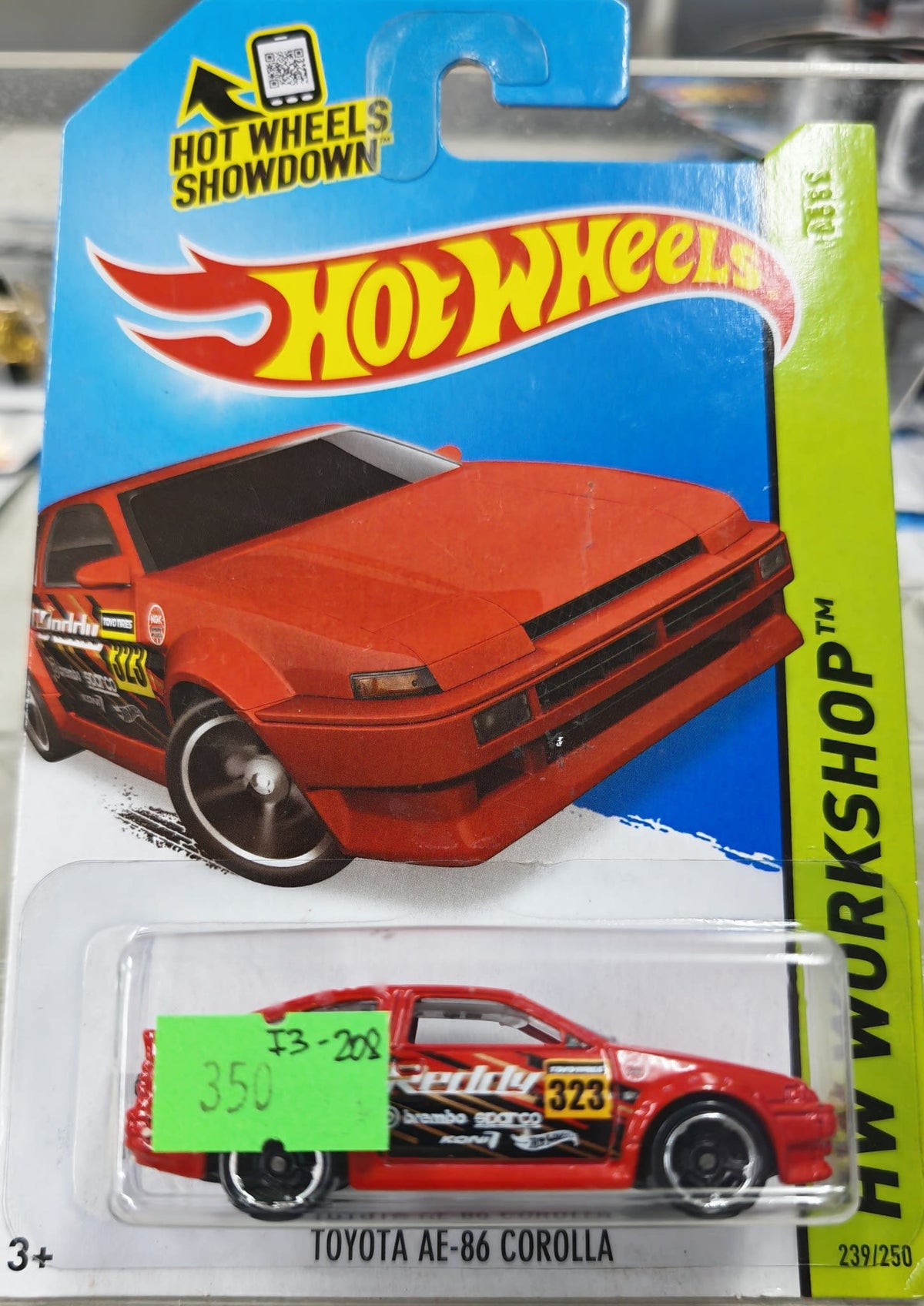 2014 Hot Wheels HW Workshop Toyota AE-86 Corolla #239/250