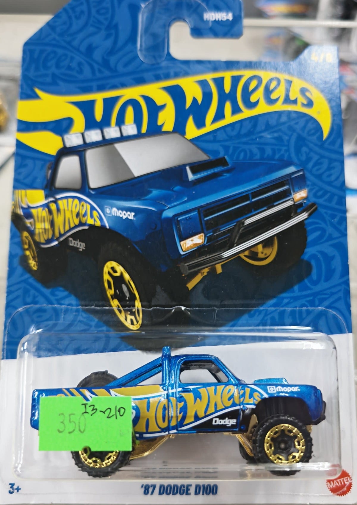 2024 Hot Wheels HW Hot Trucks '87 Dodge D100 #4/6