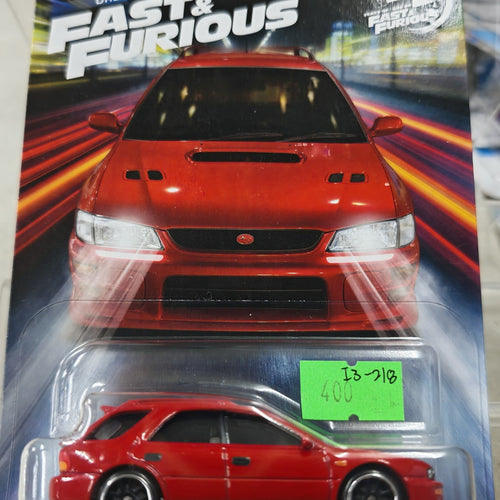 1999 Hot Wheels Fast & Furious Dream Lineup Silver Series 1999 Subaru Impreza