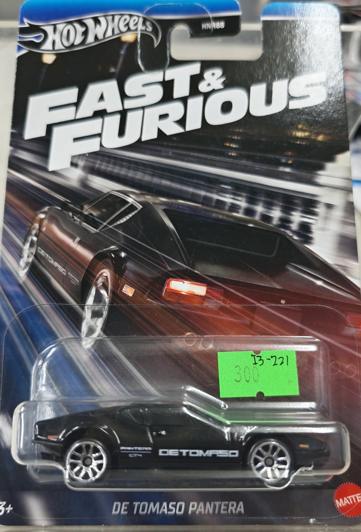 Hot Wheels Fast & Furious De Tomaso Pantera