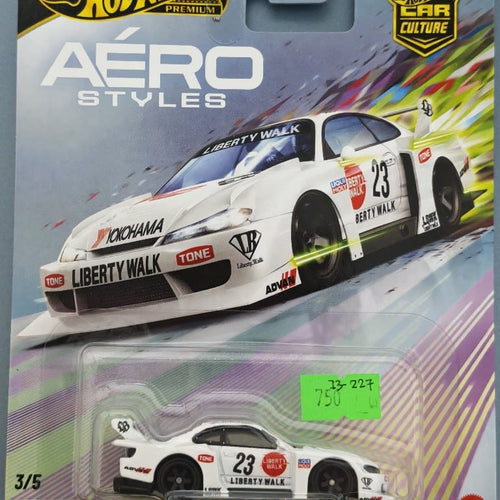 2023 Hot Wheels Car Culture - Aero Styles LB Super Silhouette Nissan Silvia (S15) #FPY86