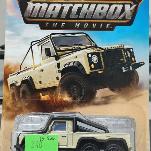 2024 Matchbox Matchbox The Movie Land Rover 6x6 #1