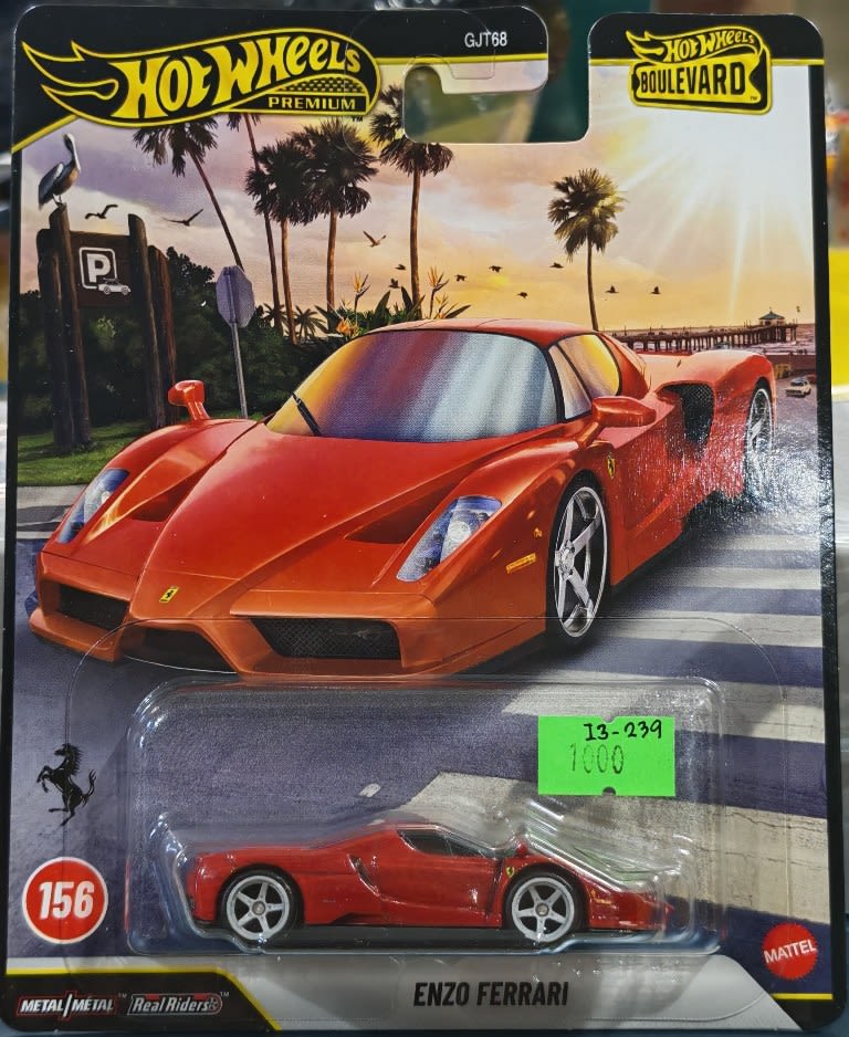 Hot Wheels Hot Wheels Premium Boulevard Enzo Ferrari #156