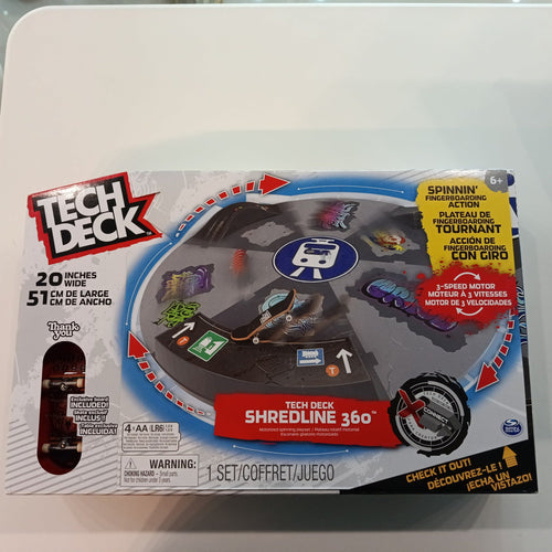 Tech Deck Shredline 360 Shredline 360 Motorized Spinning Playset