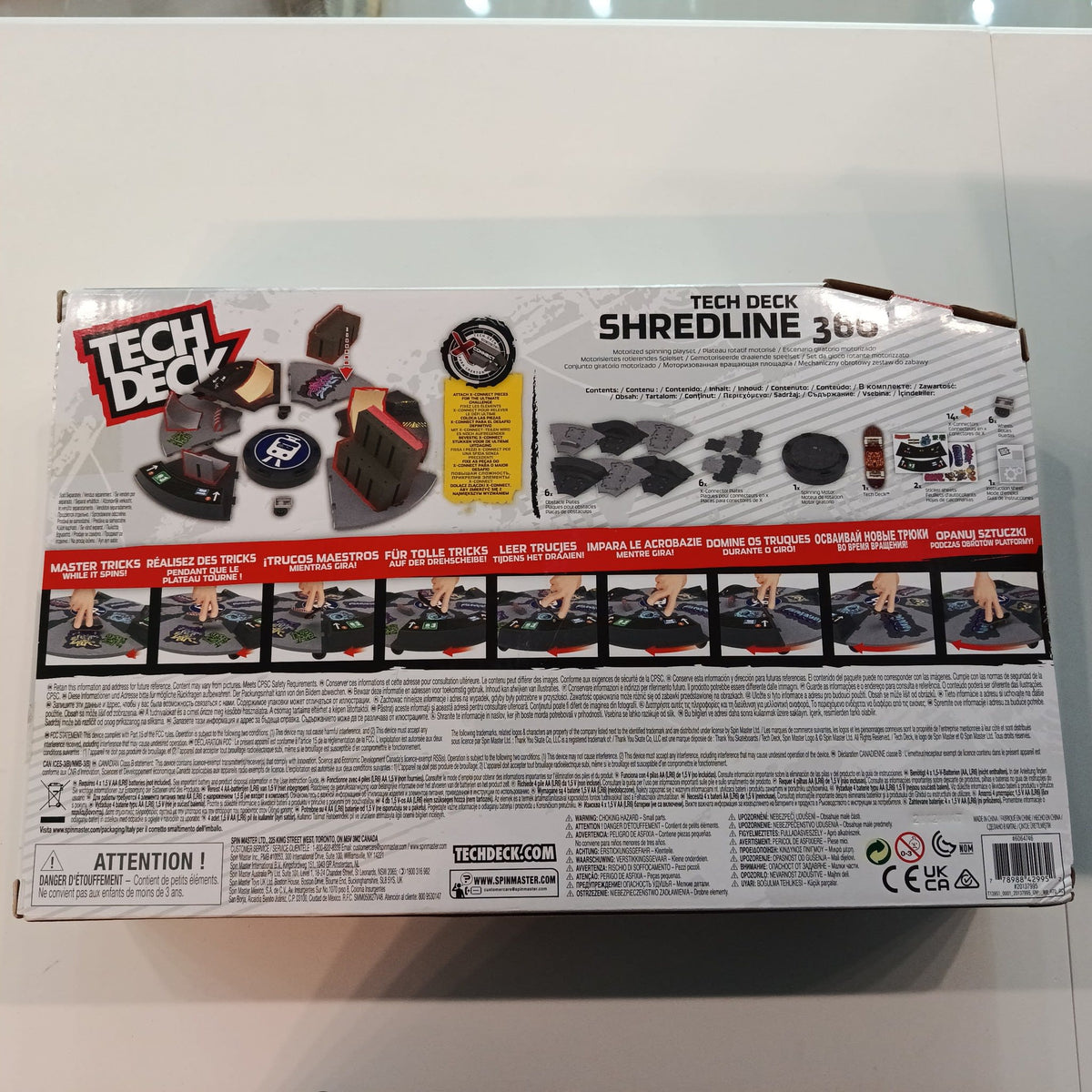 Tech Deck Shredline 360 Shredline 360 Motorized Spinning Playset - view 2