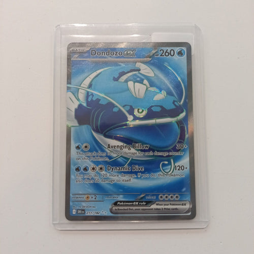 2025 Pokemon Company Destined Rivals Special Illustration Rare Dondozo #211/182