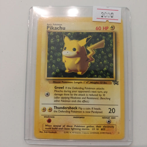 1999 Wizards of the Coast Base Set Pikachu #25
