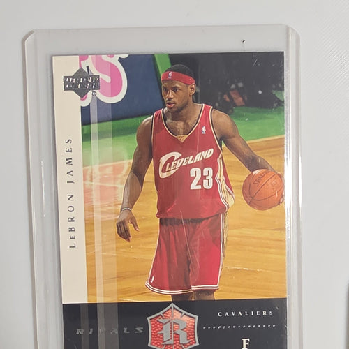 2003-04 Upper Deck Rivals Rivals LeBron James #7