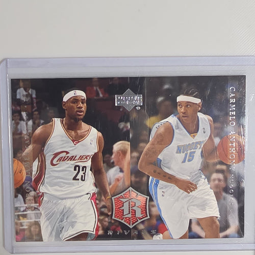 2004 Upper Deck Rivals Rivals LeBron James / Carmelo Anthony #30