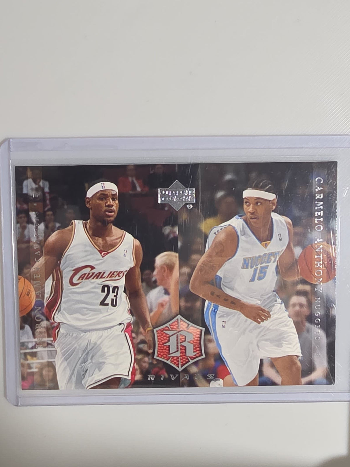 2004 Upper Deck Rivals Rivals LeBron James / Carmelo Anthony #30