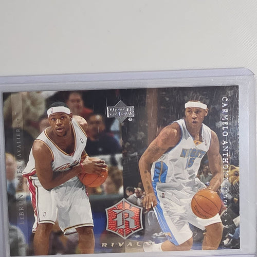 2004 Upper Deck Rivals Rivals LeBron James / Carmelo Anthony #29