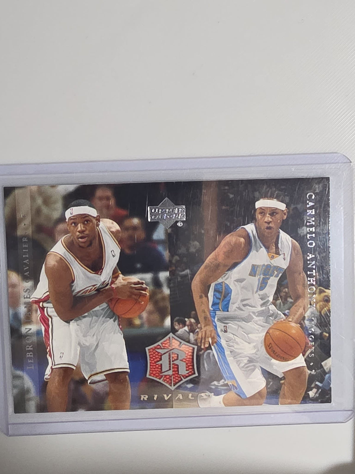2004 Upper Deck Rivals Rivals LeBron James / Carmelo Anthony #29