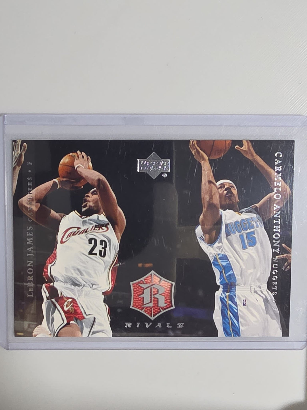 2004 Upper Deck Rivals Rivals LeBron James / Carmelo Anthony #27