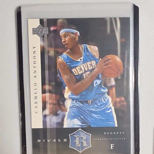 2004 Upper Deck Rivals Rivals Carmelo Anthony #19